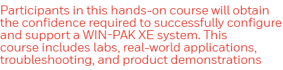 Participants in this hands-on course will obtain the confidence required to successfully configure and support a WIN-   