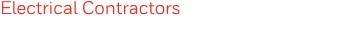 Electrical Contractors