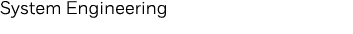 System Engineering
