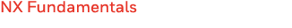 NX Fundamentals