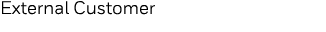 External Customer