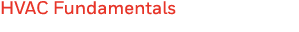 HVAC Fundamentals 