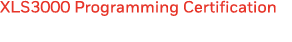 XLS3000 Programming Certification 