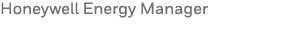 Honeywell Energy Manager 