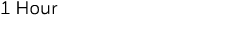 1 Hour