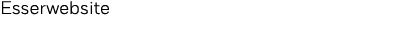 Esserwebsite