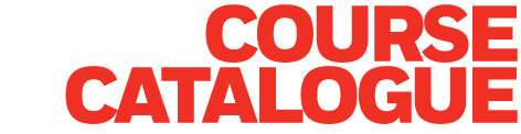 COURSE CATALOGUE