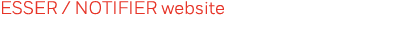 ESSER   NOTIFIER website