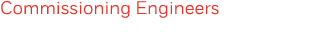 Commissioning Engineers