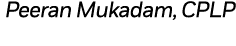 Peeran Mukadam, CPLP 