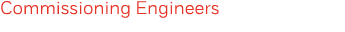 Commissioning Engineers